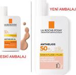 La Roche-Posay Anthelios XL Ultra-Light Tinted Fluide Spf 50+ 50 ml Renkli Yüz Güneş Koruyucu