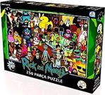 Laço Ki̇ds Rick And Morty 250 Parça Puzzle