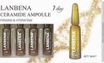 Lanbena Ceramide Dermapen Ampül Sıkılaştırıcı Nemlendirici Serum Dermaroller Dermapen Serum 7 Adet