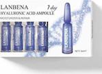 Lanbena Hyaluronic Acid 7 Ampul Serum Dermapen Dermaroller Mezoterapi Bb Glow Uygulaması Cilt Yüz