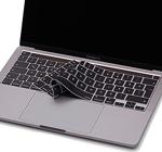 Laptop Macbook Pro Touchbar Klavye Koruyucu 13Inc A2251 A2289 A2338 16Inc A2141 Türkçe Baskılı Siyah