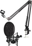 Lastvoice Nb39 Masa Mikrofon Standı (Sehpa) + Sh-101 Pop Filtre Ve Shock Mount Set