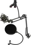 Lastvoice Set-02Ps Mikrofon Standı Sehpası + Shock Mount + Filtre