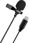 Lavalier Gl-120 Profesyonel Youtuber Iphone Ipad Lightning Yaka Mikrofonu 1.5 Metre