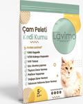 Lavimo Kedi Kumu %100 Organik Çam Peleti 5Lt