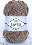 Lavita Yarn Velurex Baby Simli Kadife Amigurumi El Örgü Ipi Taka Yarn (1039-Deve Tüyü)