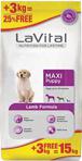 LaVital Maxi Puppy Lamb 12 kg + 3 kg Kuzu Etli Büyük Irk Yavru Köpek Maması