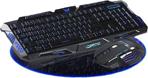 Lay-F Tech J30+A868 Pro Combo Rgb Gaming Kablolu Usb-5500 Dpi,Makrolu,7 Tuş,Işıklı-Oyuncu Klavye+Oyuncu Mouse - Siyah