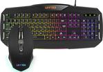 Layftech Sc790-Sc128/A Oyuncu Klavye Mouse Set,Rgb 88 Farklı Işıklı Gaming Set