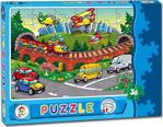 Lc7141 Taşitlar 36 Parça Kutu Puzzle