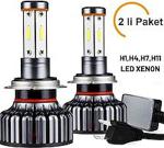 LED XENON FAR ŞİMŞEK ETKİLİ BEYAZ H1-H4-H7-H11-H27-9005-9006