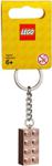 LEGO Brick 853793 2x4 Rose Gold Keyring