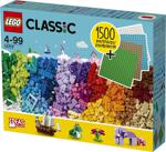 Lego Classic Yapım Parçaları Ve Zeminler 1500 Parça 11717