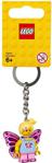 Lego Minifigures 853795 Butterfly Girl Key Chain