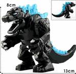 Legoedly Lego Uyumlu Jurassic World Park Temalı Renkli Figür Godzilla Turuncu