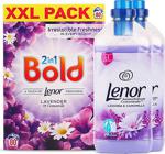 Lenor Bold 2 Si 1 Arada Toz Çamaşır Deterjanı Lavanta 80 Lavanta Ve Papatya 70 Yıkama Yumuşatıcı