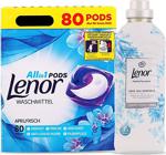 Lenor Hepsi 1 Arada Pods Sıvı Kapsül Deterjan Nisan Tazeliği 80 Ve Derin 875Ml 35 Yıkama Yumuşatıcı