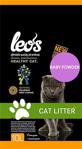 Leo 's Cat Litter Baby Powder Kokulu İnce Bentonit 10 lt Kedi Kumu