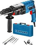 Leopard Alman Teknoloji 3600 Watt Bakır Sargılı Kırıcı Delici Hilti Matkap + 5 Parça Uç + Mandren