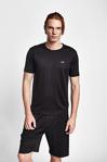 Lescon 19S-1249-19N Siyah Erkek Kısa Kollu T-Shirt