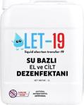 Let 19 Hipokloröz Asit El Cilt Yüz Dezenfektanı 5 Litre