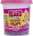 Lets 130 Gr Pembe Plastik Kutu Kinetik Kum