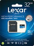 Lexar 32 GB 633x Micro SDHC Hafıza Kartı