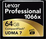 Lexar 64 Gb 1066X Compact Flash Udma 7 Profesyonel Cf Hafıza Kartı