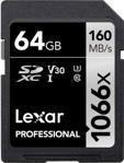 Lexar 64 Gb Professional 1066X Sdxc Uhs-I Hafıza Kartı