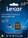 Lexar High Performance 633X 64 Gb Microsdxc Class 10 V30 Uhs-I Hafıza Kartı + Adaptör