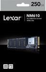 Lexar Pcıe M2 250Gb Nm610 Nvme 3D 2100-1200 3Y Ssd Harddisk