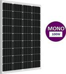 Lexron 100 Watt Monokri̇stal Güneş Paneli̇ Perc Solar Panel