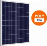 Lexron 60 W Watt 12 V Volt Poli̇kri̇stal Güneş Paneli̇ Solar Panel