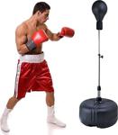 Leyaton Boks Standı Punching Ball Seti +Boks Eldiveni 120 Cm Ile 156 Cm Yükseklik Ayarlı