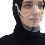 Li̇der Hi̇zmet Maske Şeffaf Siperlik Maske Tekli Agız Ve Burunu Kapatan Yıkanabilir Pleksi Yüz Maskesi Mouth Shield -1