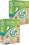 Life By Fakir Vegan Doğal 1.5 Kg 30 Yıkama 2'Li Paket Çamaşır Toz Deterjanı