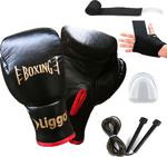 Liggo Boxing Amatör Boks Eldiveni Torba Eldiveni Full Seti