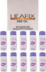 Lilafix Toz Saç Açıcı Oryal 500 Gr.-H.A.S Oksidan 40 Volüm 60 Ml. (10 Ad.)