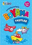 Limonkids Zenginleştirilmiş Boyama / Taşıtlar (3-4 Yaş)