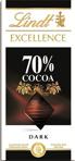 Lindt Excellence Dark %70, 100 Gr