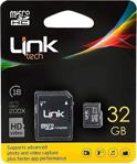 Link Tech Linktech 32Gb Hafıza Kartı Micro Sdhc Ultra Class 10 + Adaptörlü