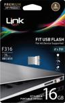 Linktech 16 Gb Fit Premium Metal F316 Usb Bellek