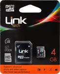 Linktech 4 Gb Micro Sd Adaptörlü Hafıza Kartı