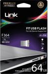 Linktech 64 Gb Fit Premium Metal F364 Usb Bellek