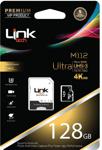 Linktech Lmc-M112 128 Gb Microsdxc Hafıza Kartı + Adaptör