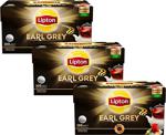 Lipton Earl Grey 100'Lü 3 Adet Demlik Poşet Çay