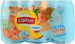 Lipton Ice Tea 330 ml 6 Adet Light Şeftali Soğuk Çay