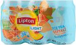 Lipton Ice Tea Light Şeftali 330 Ml 6 Adet Soğuk Çay