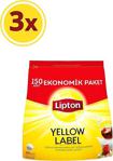 Lipton Yellow Label 3.2 Gr 150'Li 3 Adet Demlik Poşet Çay