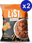 List Flavours Ballı & Şekerli Badem 2 X 100 G